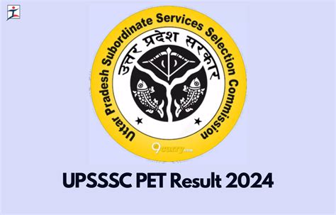 UPSSSC PET 2023 Exam Result with Score Card 2024.
